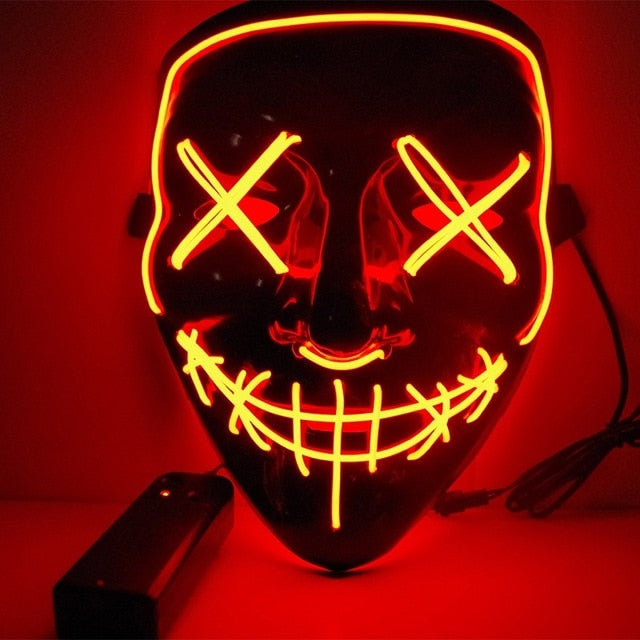 LED Halloween Mask-gadget mae