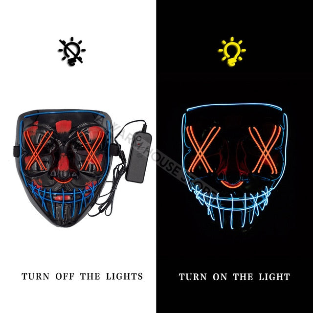 LED Halloween Mask-gadget mae