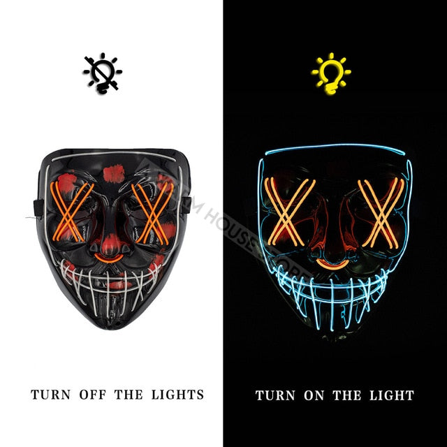 LED Halloween Mask-gadget mae