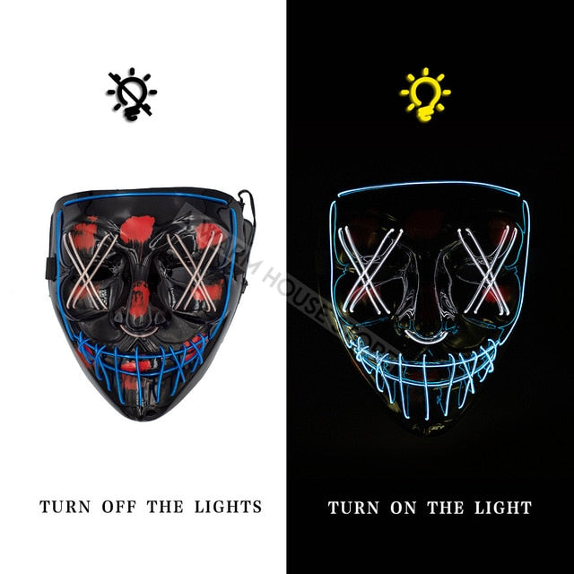 LED Halloween Mask-gadget mae