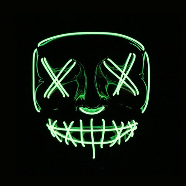 LED Halloween Mask-gadget mae