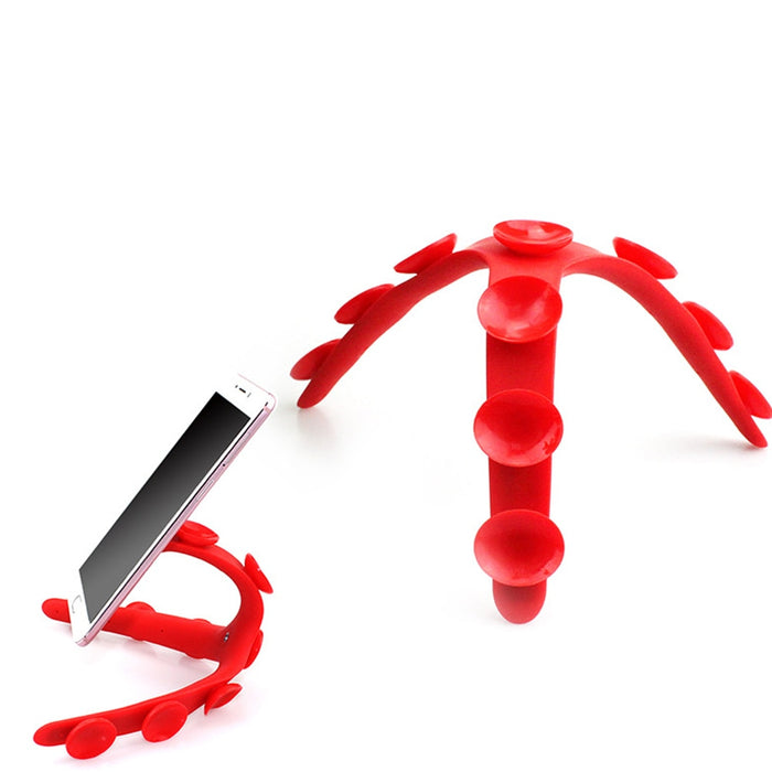Octopus Silicon Phone Holder-gadget mae