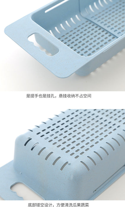Adjustable Retractable Drain Basket.-gadget mae