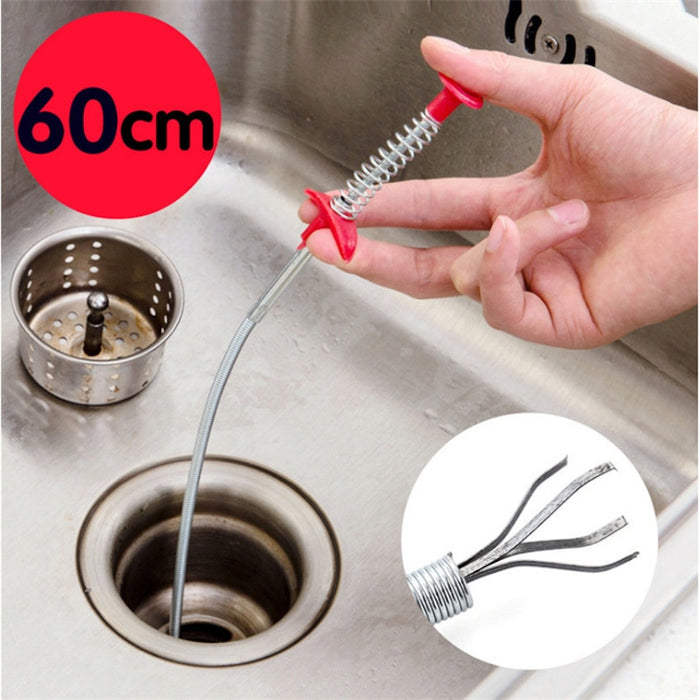 Spring Pipe Dredging Tool.-gadget mae