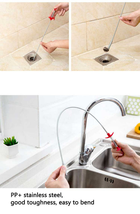 Spring Pipe Dredging Tool.-gadget mae