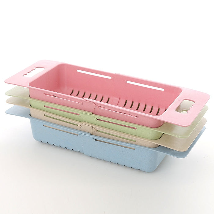 Adjustable Retractable Drain Basket.-gadget mae