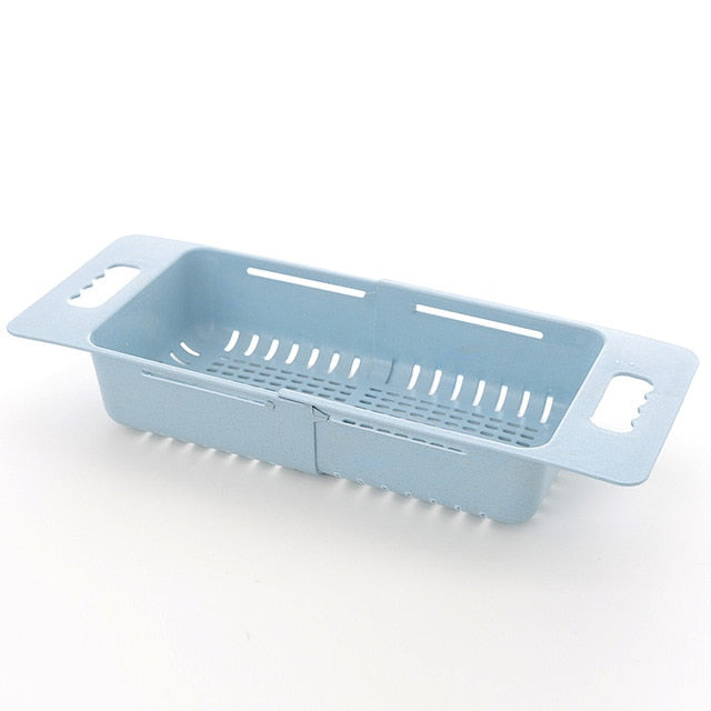 Adjustable Retractable Drain Basket.-gadget mae