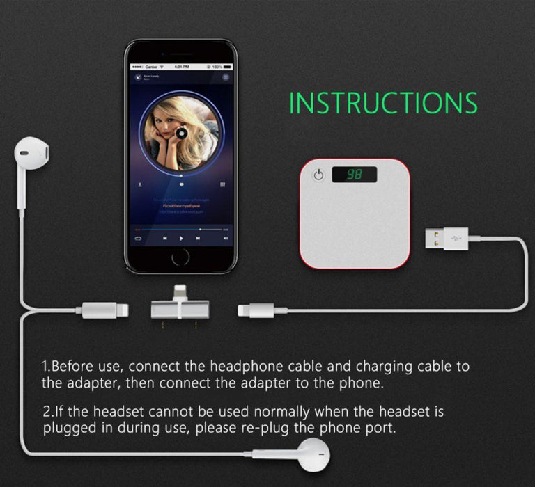 Lightning Adapter For iPhone-gadget mae