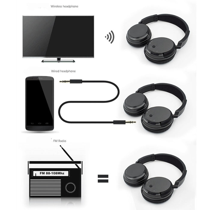 Wireless TV Headphones-gadget mae
