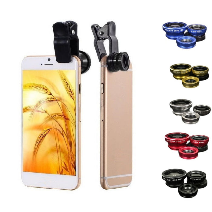 3 in 1 Universal Mobile Phone Lens-gadget mae