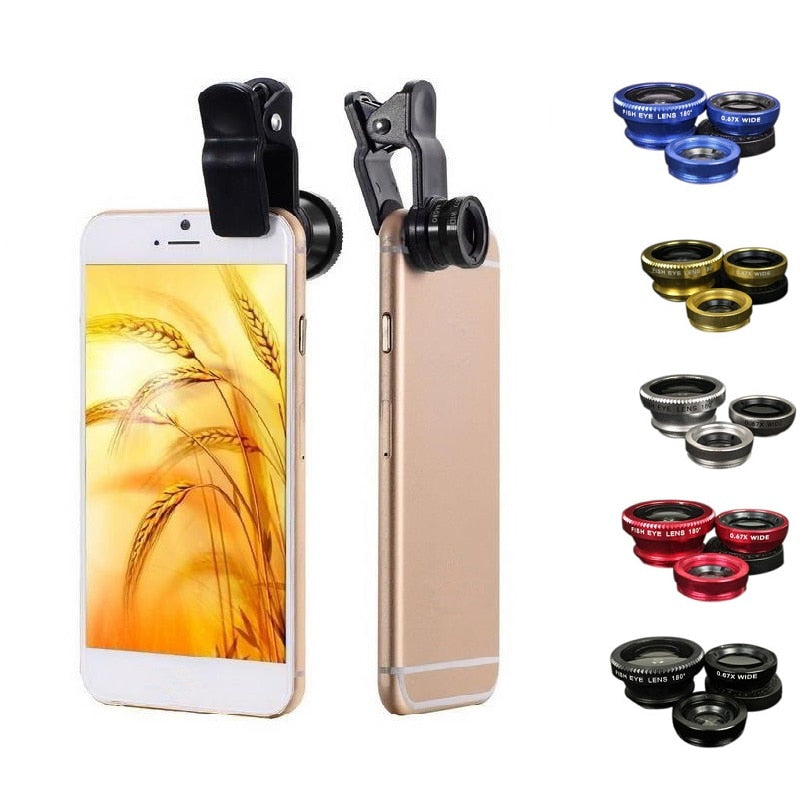 3 in 1 Universal Mobile Phone Lens-gadget mae