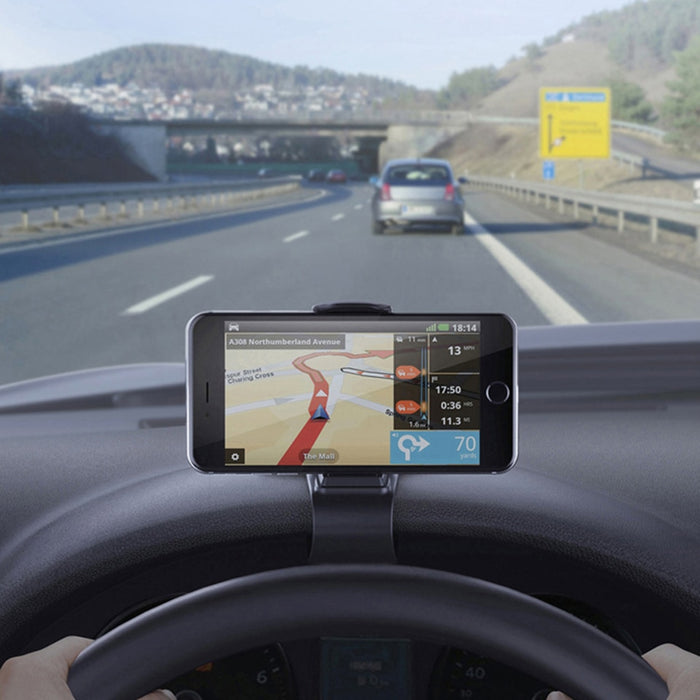 Dashboard Clip Mount Car Phone Holder Rotatable-gadget mae